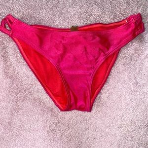 Pink bikini bottoms